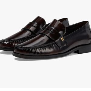 Cole Haan Burgundy Leather Loafers